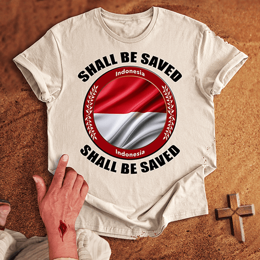 Indonesia Shall Be Saved T-shirt