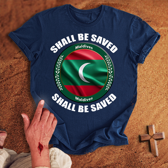 Maldives Shall Be Saved T-shirt