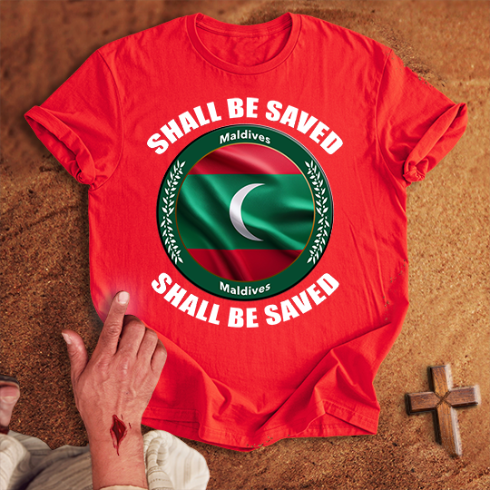 Maldives Shall Be Saved T-shirt