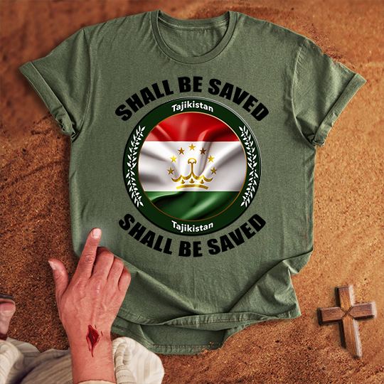Tajikistan Shall Be Saved T-shirt