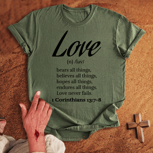 Love (n) /ləv/ T-shirt