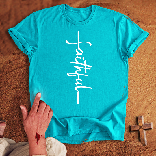 Faithful Word Cross T-shirt