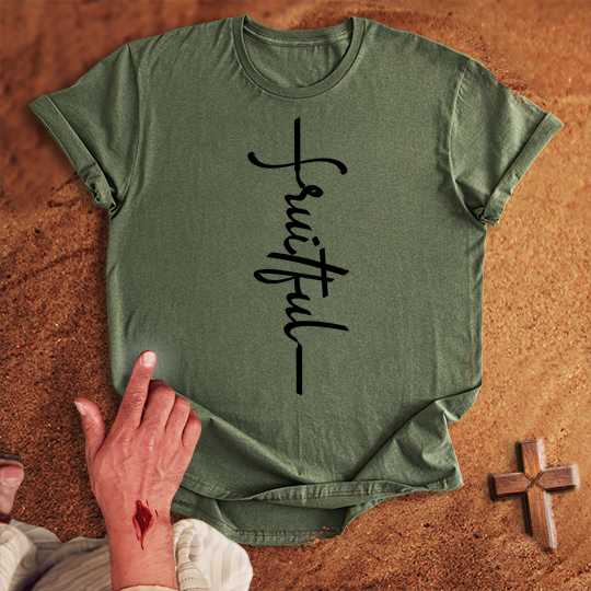 Fruitful Word Cross T-shirt