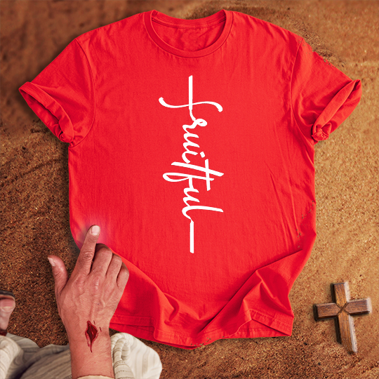 Fruitful Word Cross T-shirt