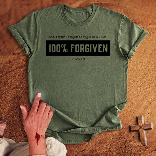 100% Forgiven T-shirt