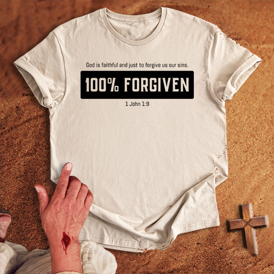 100% Forgiven T-shirt