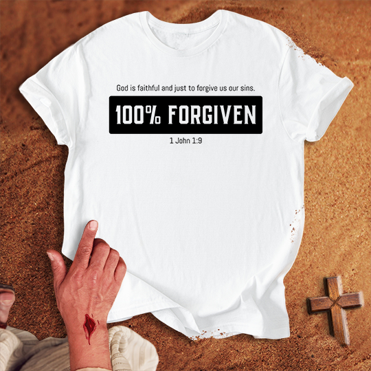 100% Forgiven T-shirt