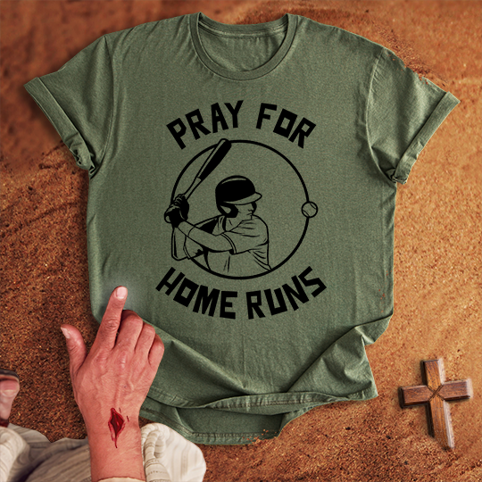 Pray for Baseball Home Runs T-shirt
