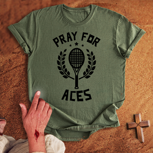 Pray for Tennis Aces T-shirt
