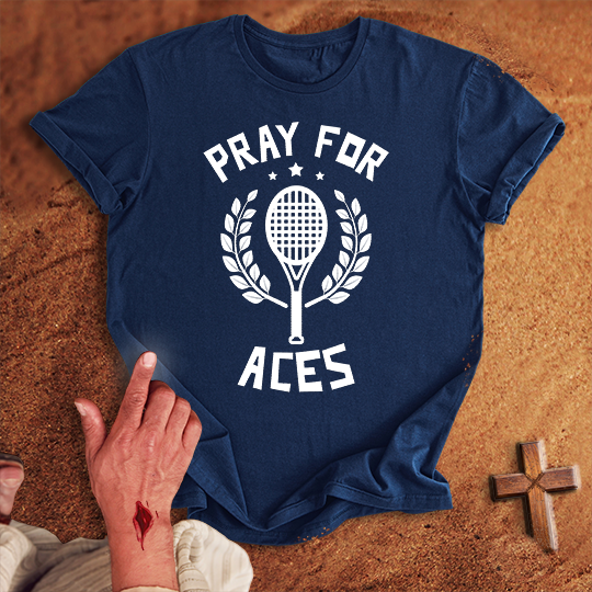 Pray for Tennis Aces T-shirt