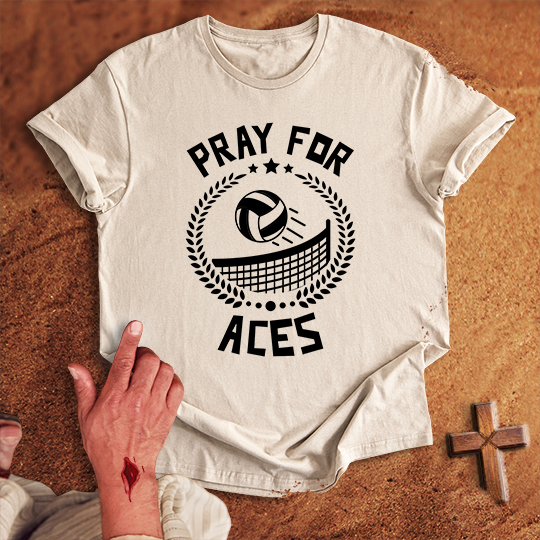 Pray for Volleyball Aces T-shirt