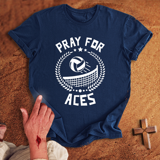 Pray for Volleyball Aces T-shirt