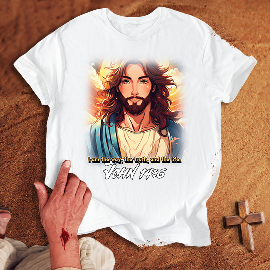 Jesus Anime T-shirt