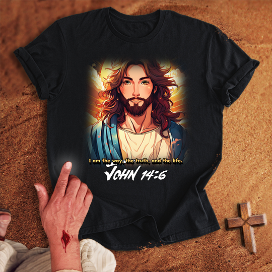 Jesus Anime T-shirt