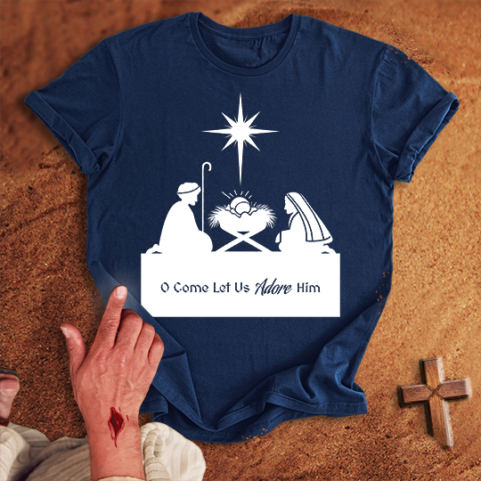 Silohette Nativity T-shirt