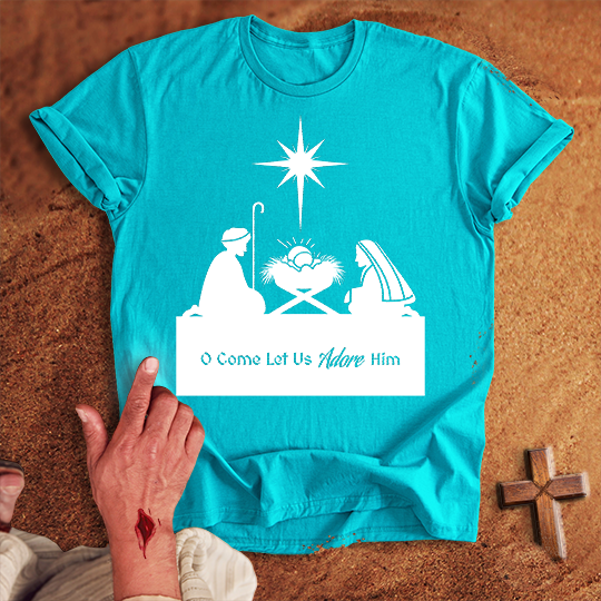 Silohette Nativity T-shirt