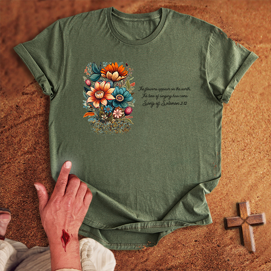 The Flowers Appear T-shirt