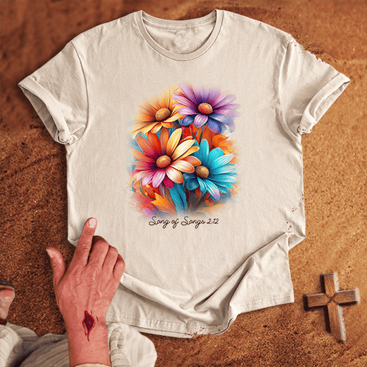 Vibrant Daisy Flowers T-shirt