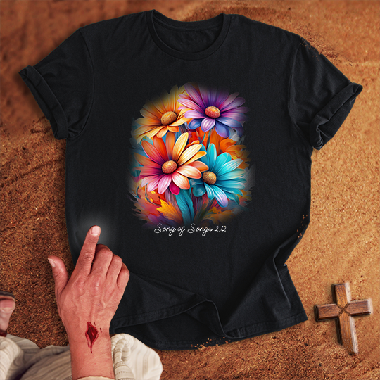 Vibrant Daisy Flowers T-shirt