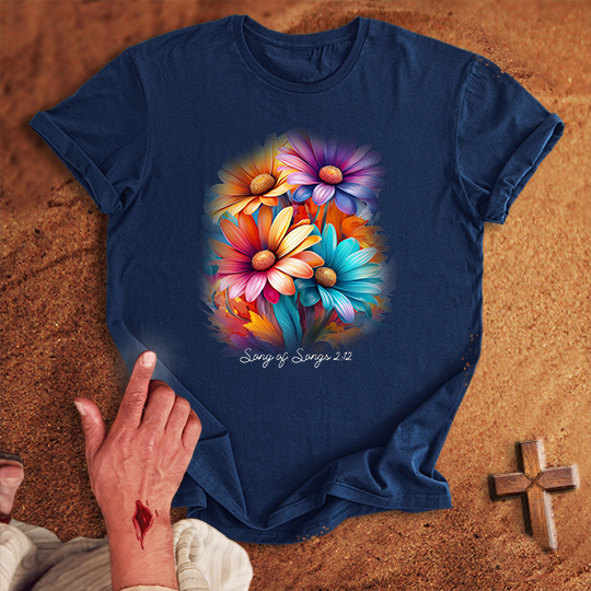 Vibrant Daisy Flowers T-shirt