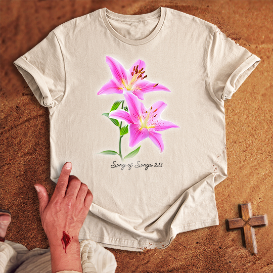 Vibrant Lily Flowers T-shirt