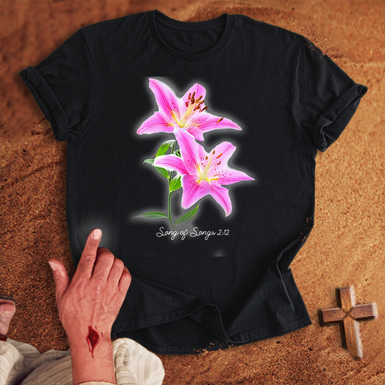 Vibrant Lily Flowers T-shirt
