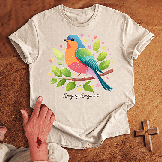 Vibrant Birds T-shirt