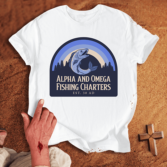 Alpha and Omega Fishing Charters T-shirt