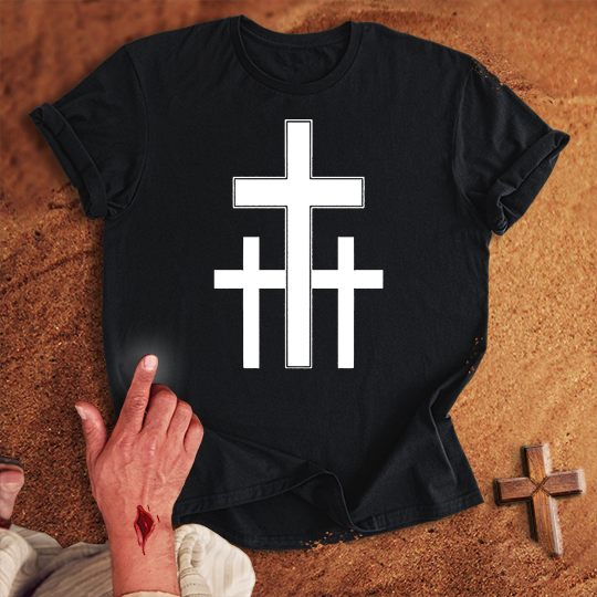 3 Crosses 2 T-shirt