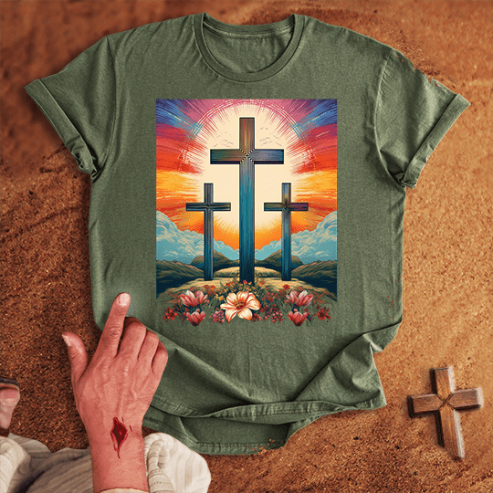 3 Crosses 7 T-shirt