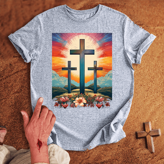 3 Crosses 7 T-shirt