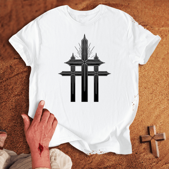 3 Crosses 12 T-shirt