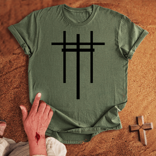 3 Crosses 18 T-shirt