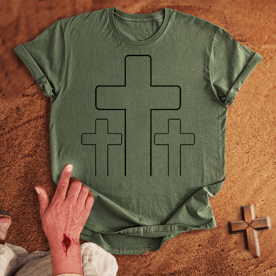 3 Crosses 23 T-shirt