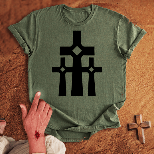 3 Crosses 25 T-shirt