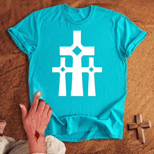 3 Crosses 25 T-shirt