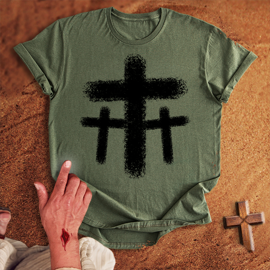 3 Crosses 27 T-shirt