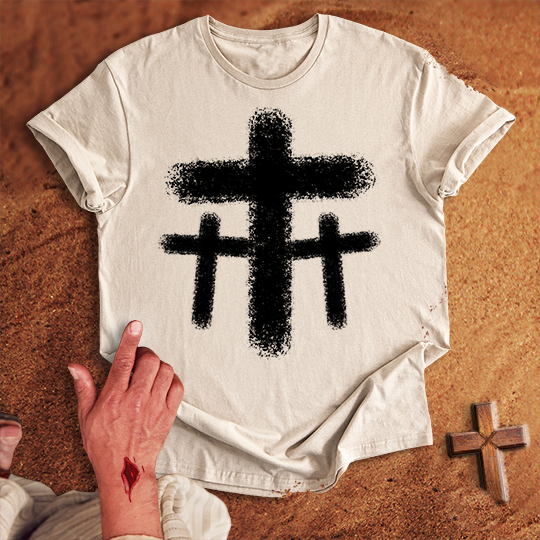 3 Crosses 27 T-shirt