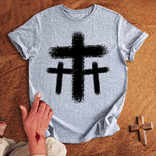 3 Crosses 27 T-shirt