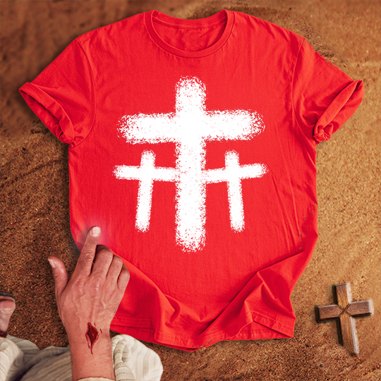 3 Crosses 27 T-shirt