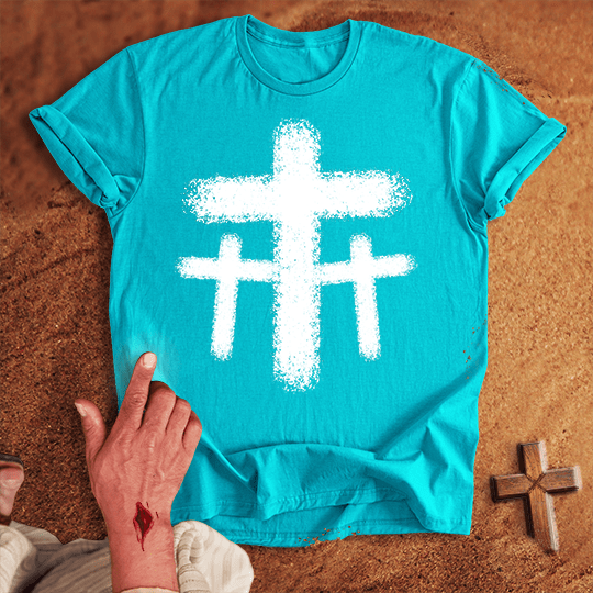 3 Crosses 27 T-shirt