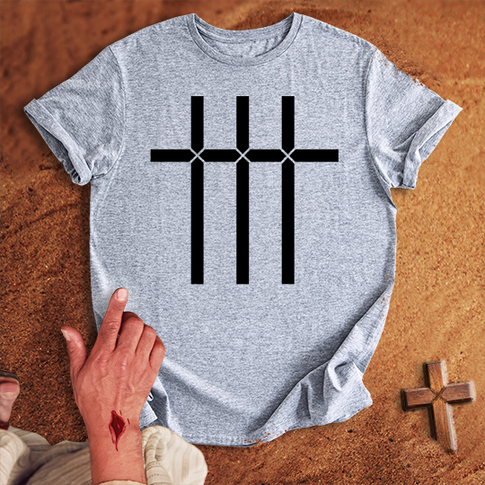 3 Crosses 28 T-shirt
