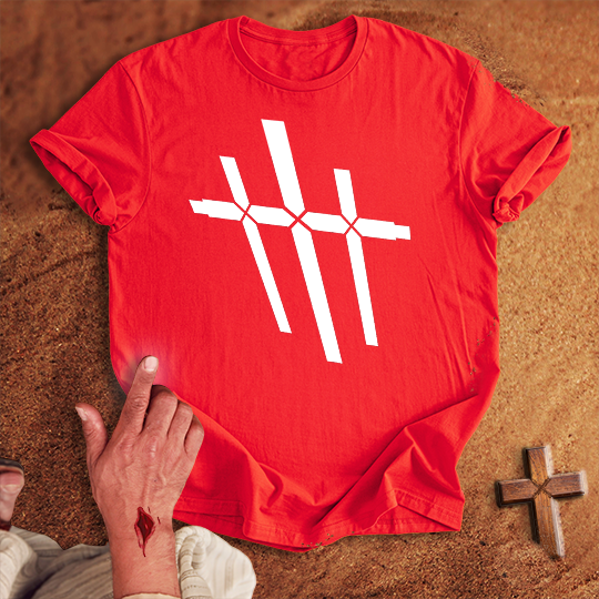 3 Crosses 31 T-shirt