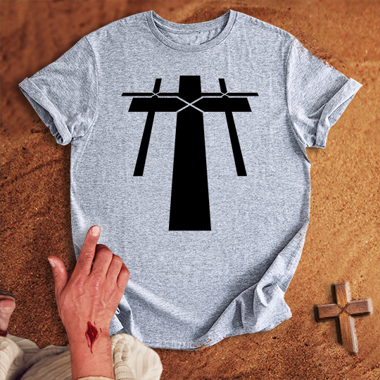 3 Crosses 32 T-shirt