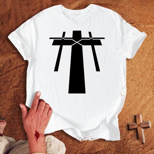 3 Crosses 32 T-shirt
