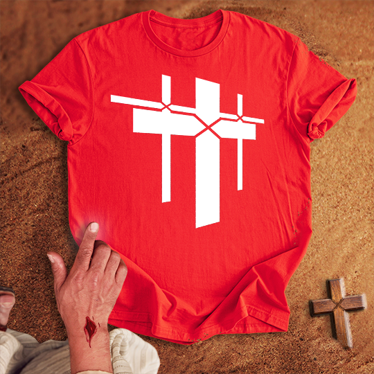 3 Crosses 33 T-shirt