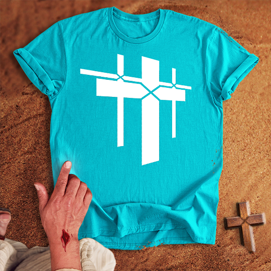 3 Crosses 33 T-shirt
