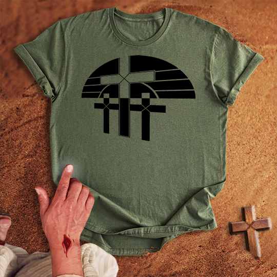 3 Crosses 34 T-shirt