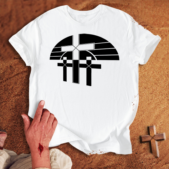3 Crosses 34 T-shirt