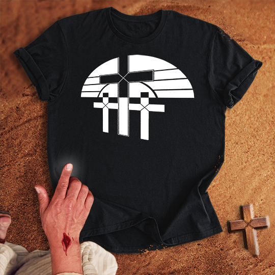 3 Crosses 34 T-shirt